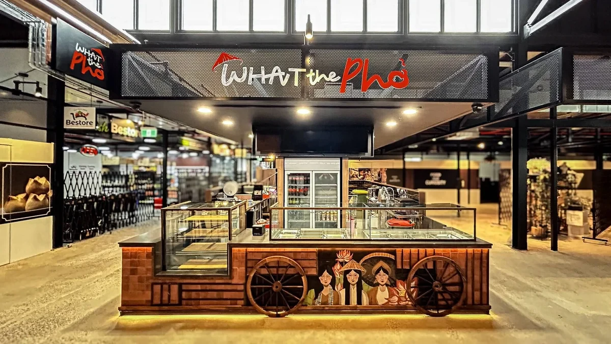 What The Pho restaurant interior